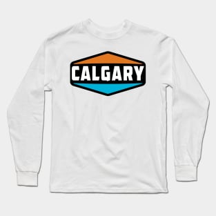 Calgary Alberta Canada Long Sleeve T-Shirt